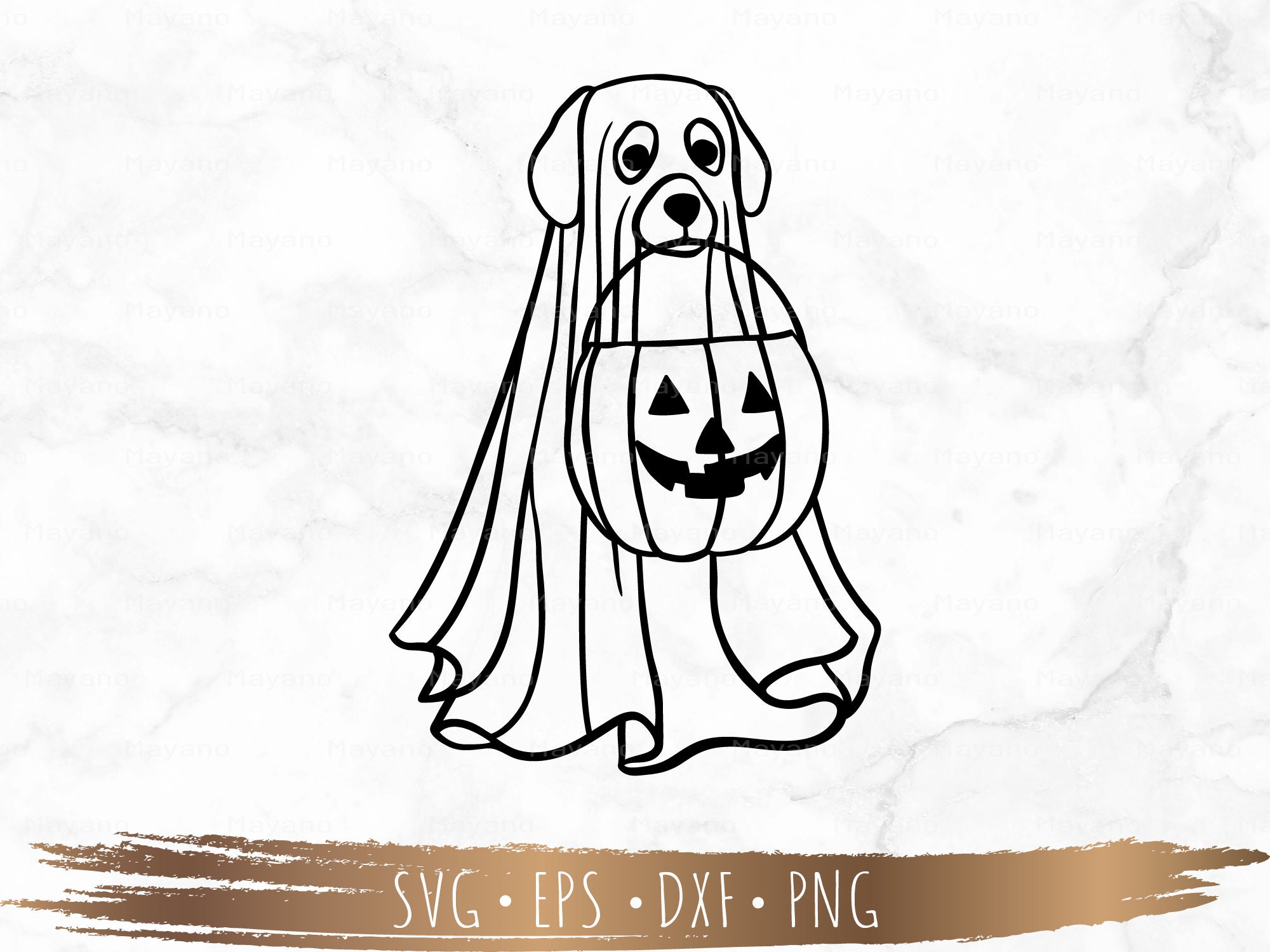Cute Ghost Dog Svg, Spooky Season Svg, Halloween Svg, Files for Cricut ...