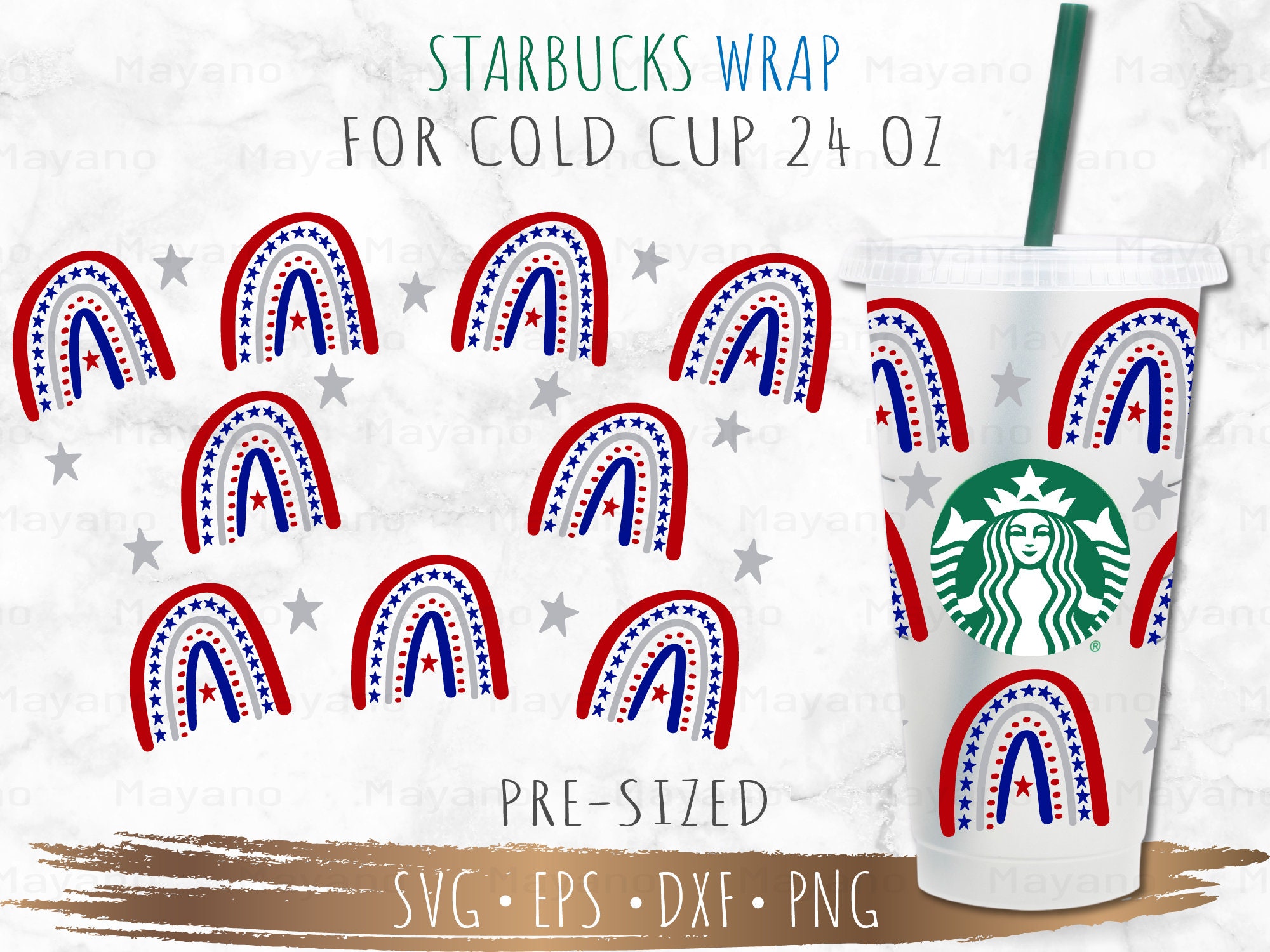 Louis Vuitton  lv Starbucks cold Cup SVG Full wrap, 24 oz