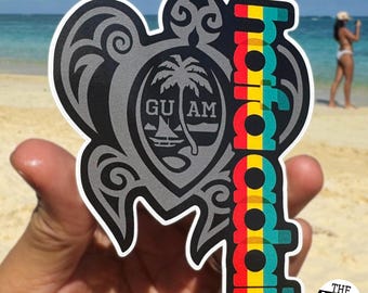 GUAM Sticker || Guamanian Gift Chamorro 671 Decal