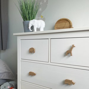 jungle nursery drawer knobs