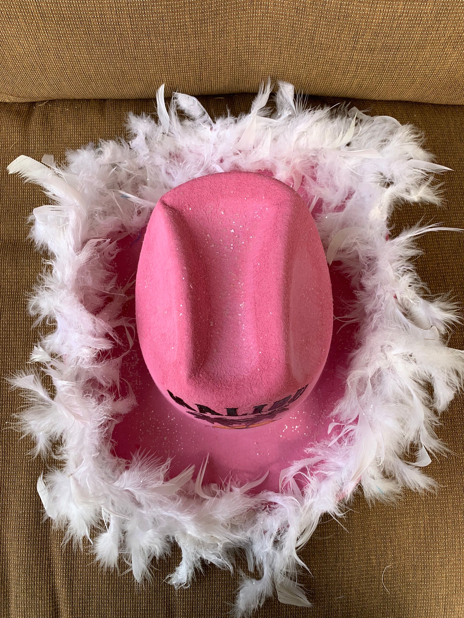 Malibu cowboy hat drinking hat fun hat Malibu rum hat | Etsy