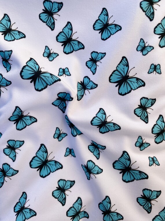 Butterfly fabric Etsy