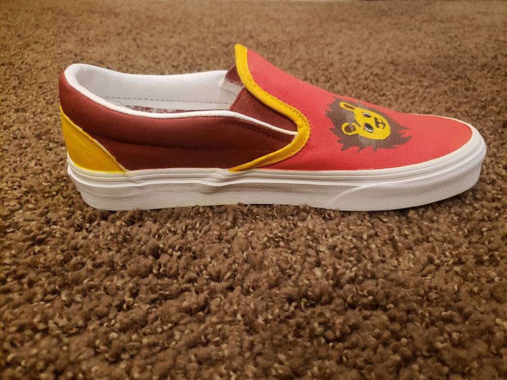 Hand Painted Harry Potter Gryffindor Vans Shoes | Etsy