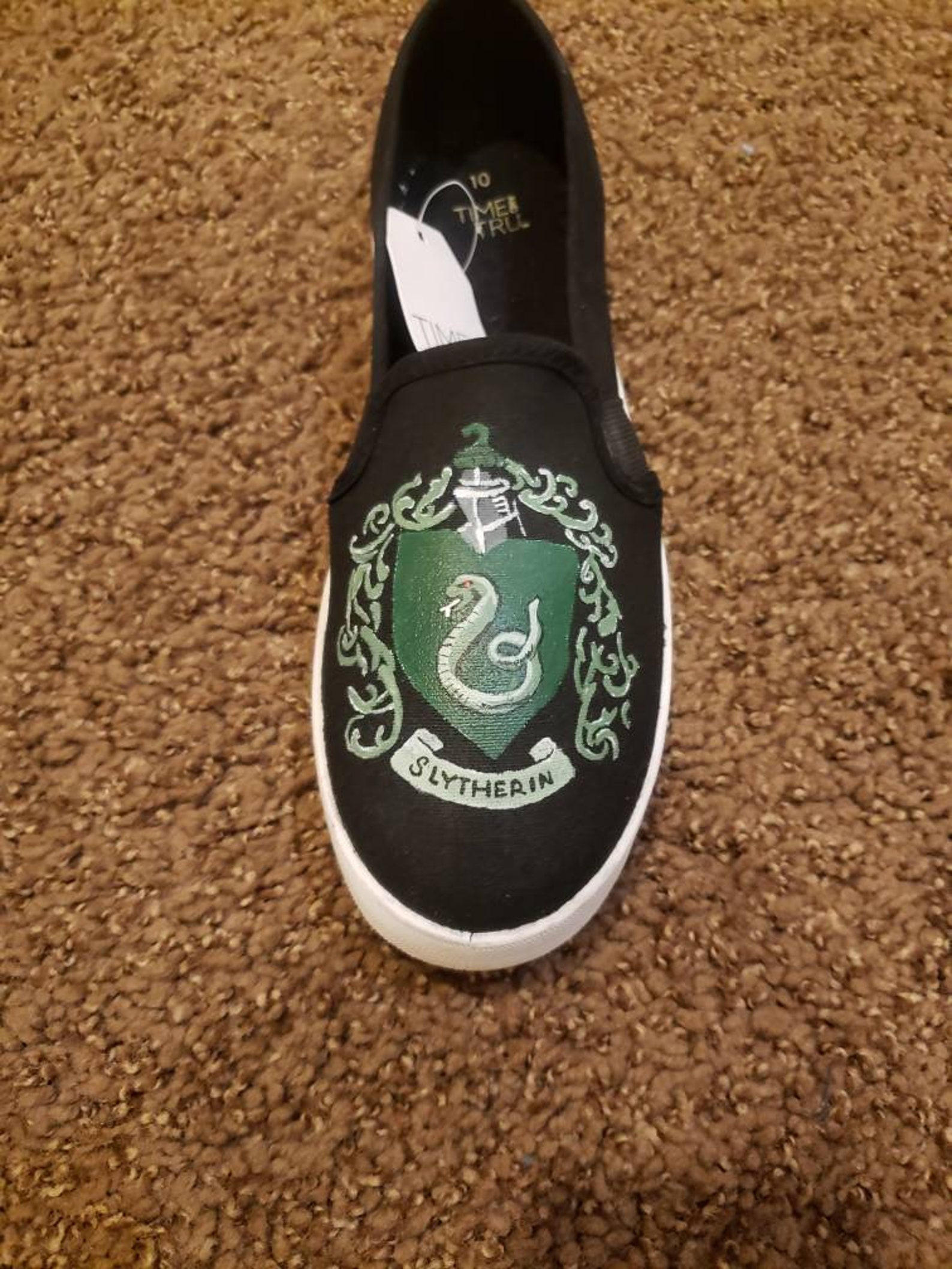 harry potter slytherin vans shoes