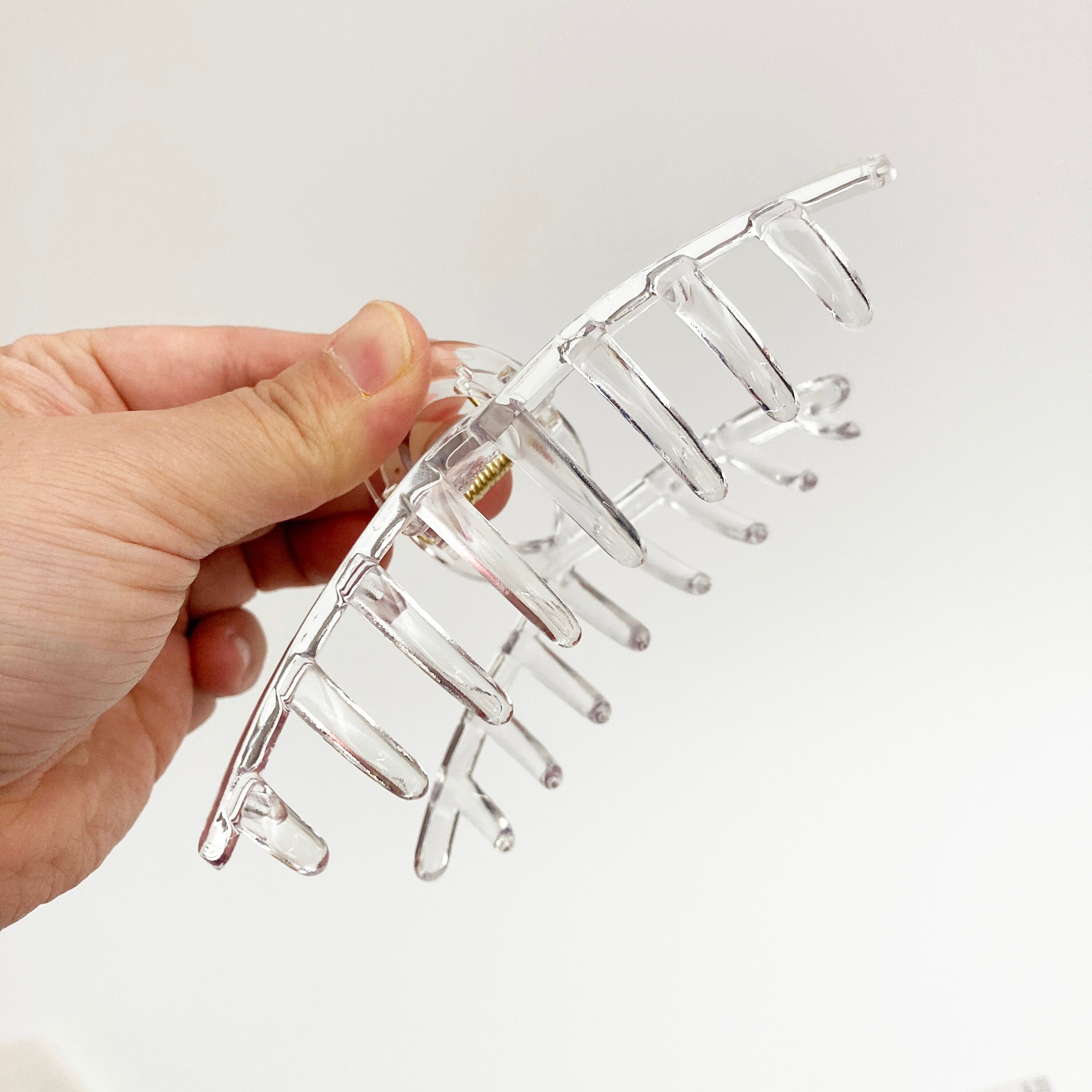 100 sales event Clear large hair claw clip for women Etsy