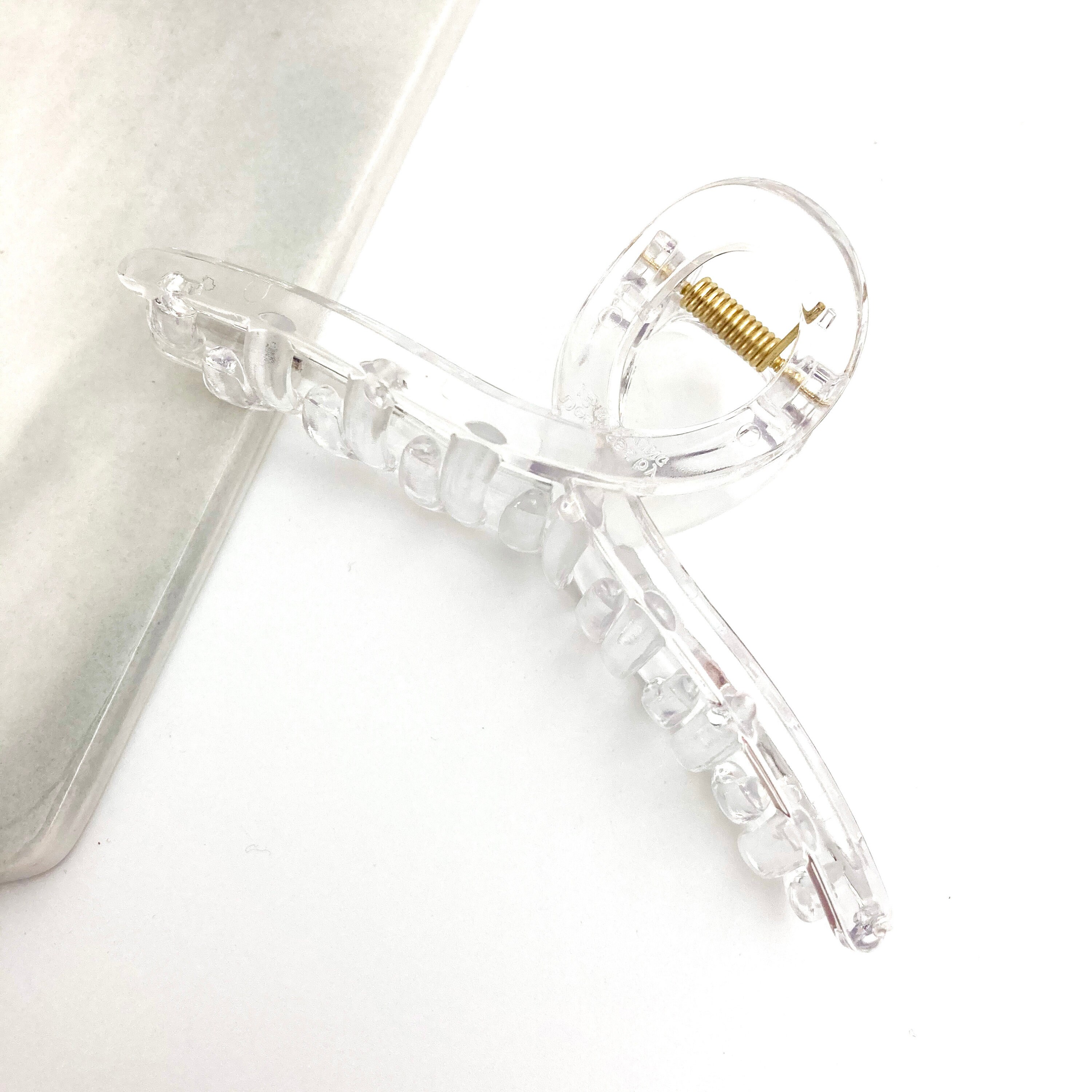 100 sales event Clear large hair claw clip for women Etsy