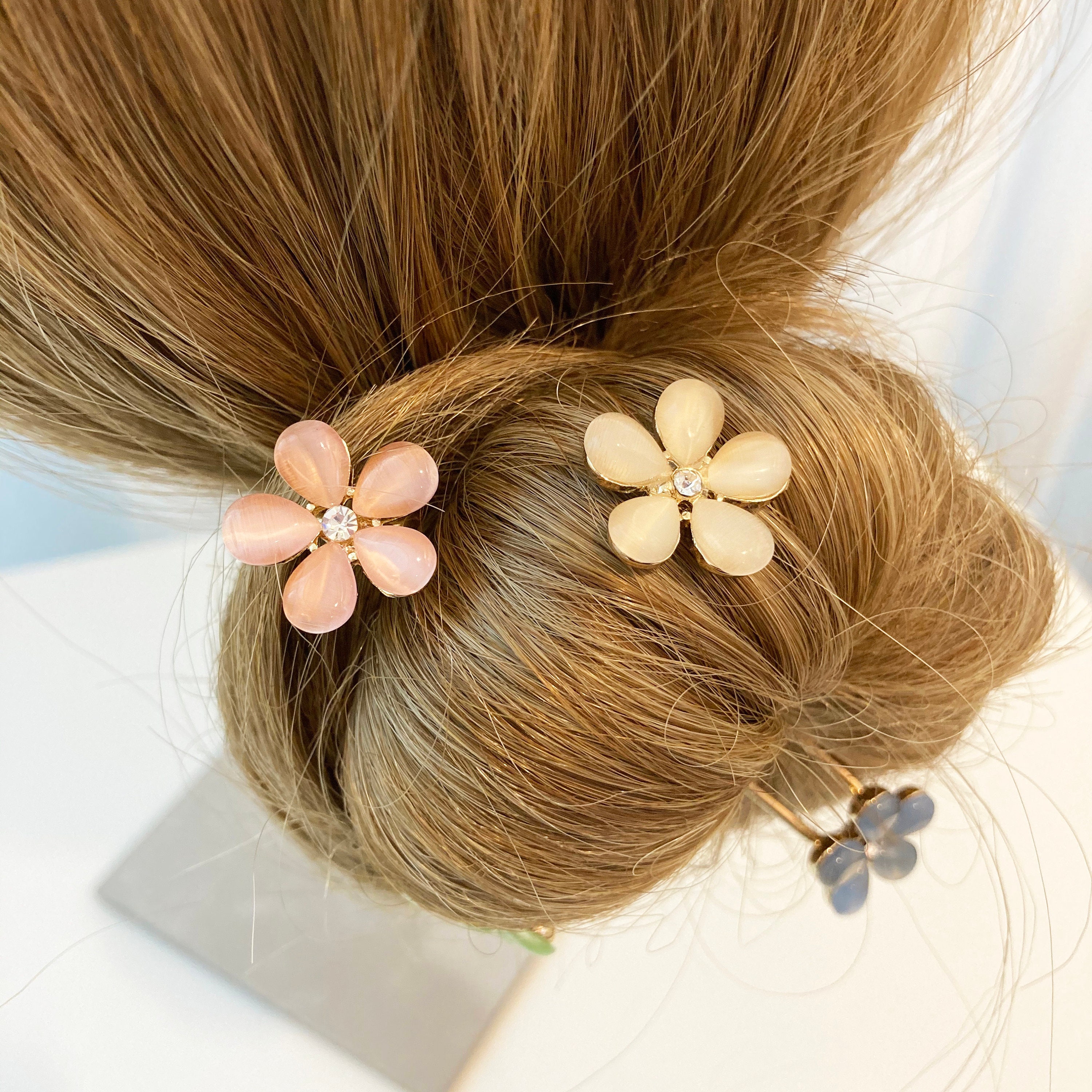 Flower decorative hair picks hair combs for bridal party Etsy