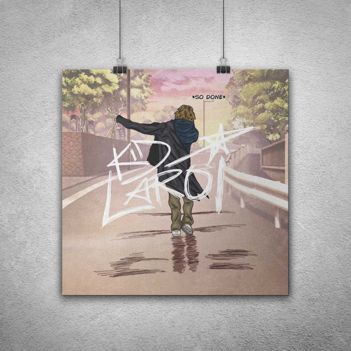 Rap poster Canvas Poster Print on Fabric Cotton Wall Art Home Etsy