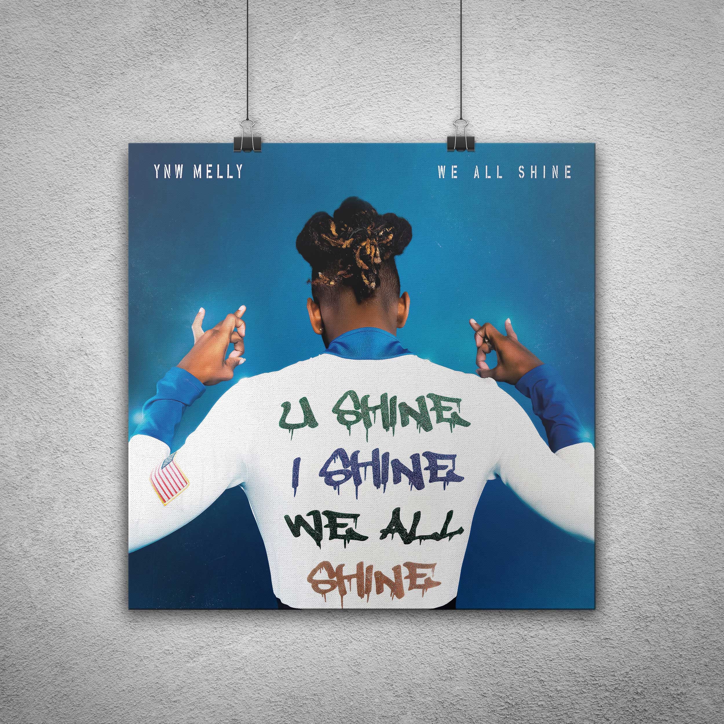 Rap Poster Canvas Poster Print on Fabric Cotton Wall Art Home Decor