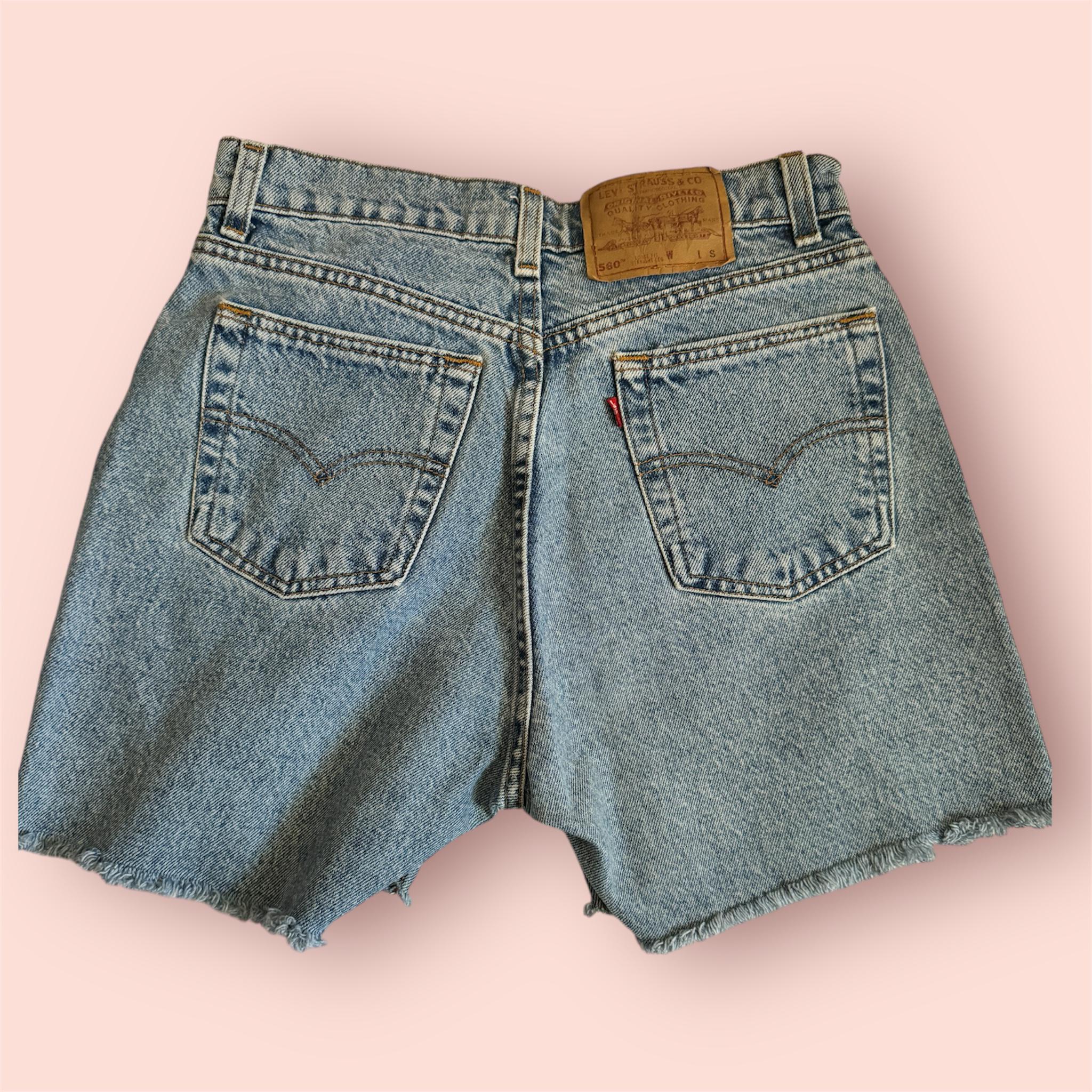 Levis 560 Shorts - Etsy