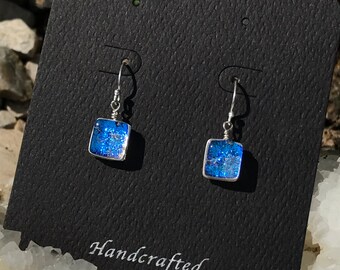 Dichroic Earrings