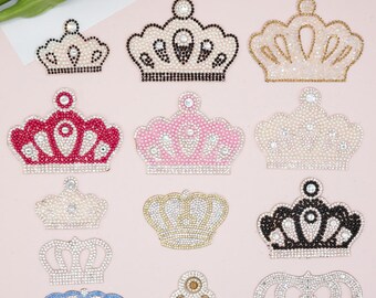 Parche Para Coser Con Forma De Corona De Sagrado Corazón