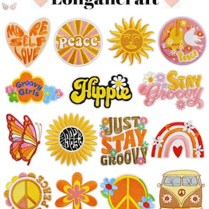 Parche bordado con temática navideña, parches de arcoíris, parche de sol, parche de corazón, parche de mariposa, parche de letras, parches termoadhesivos de sol de verano