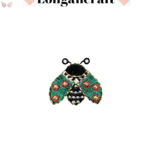 Insect Embroidered Patches, Bee Patch, Ladybird Patch, DIY Decoration ...