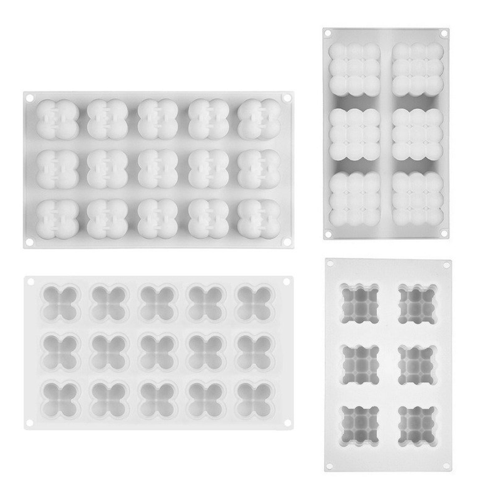 6 Ball Cube Candle Mold Bubbles Aromatherapy Candle Silicone Etsy