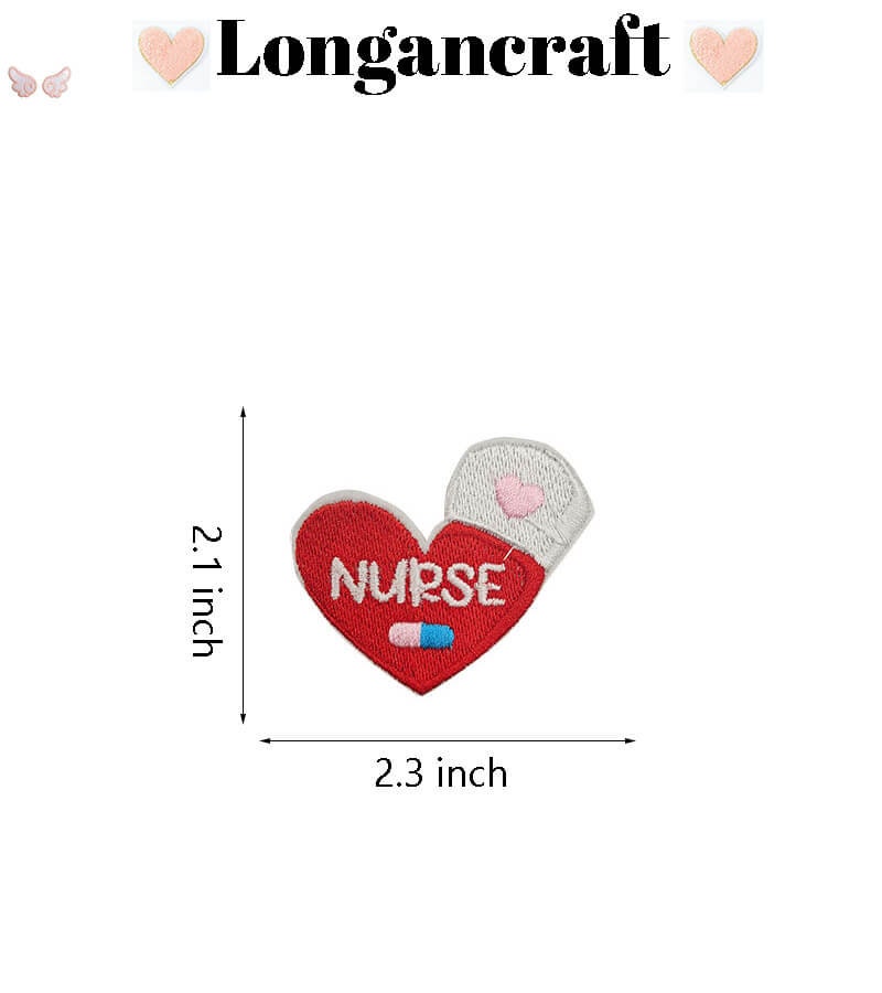 17 Parches Para Planchar Para El Día De La Enfermera Para Ropa