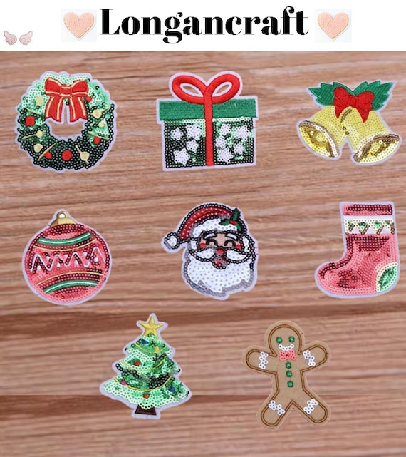 Patchs et écussons thermocollants de Noël
