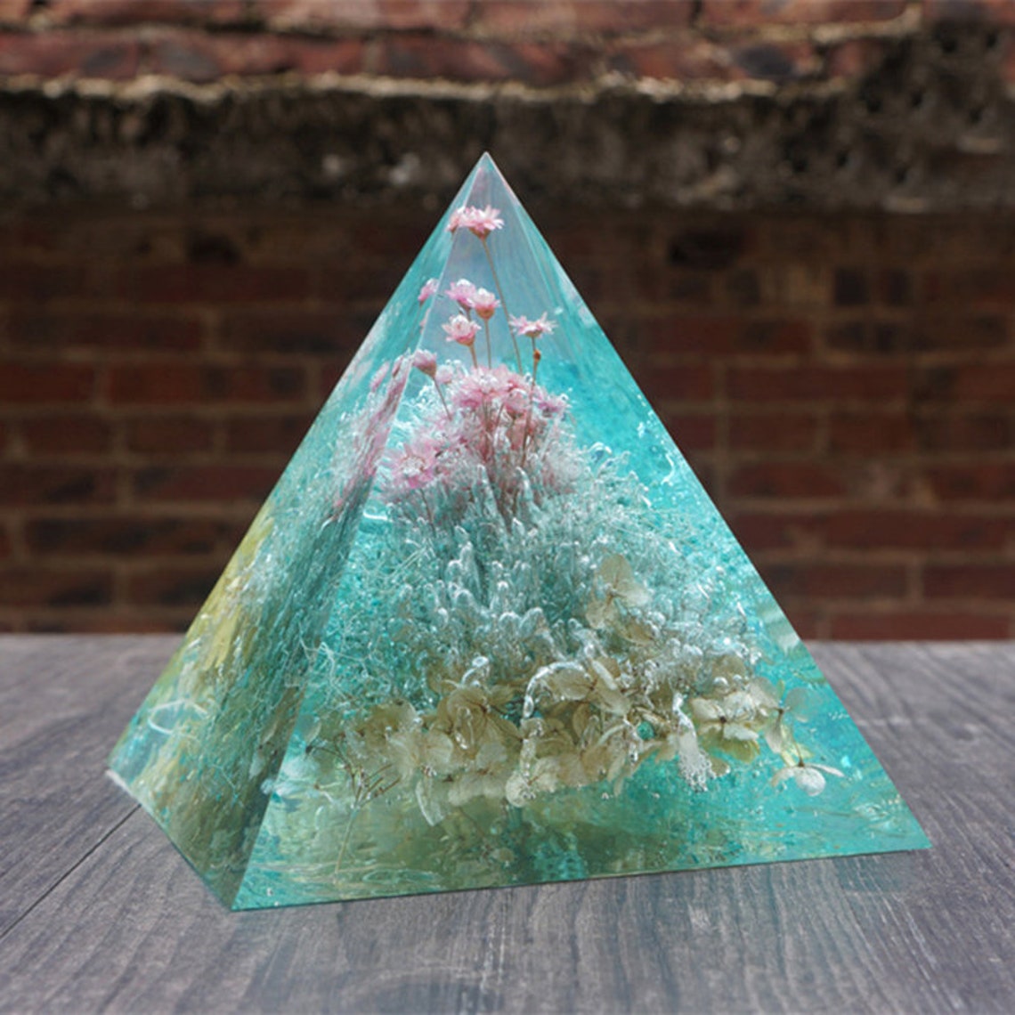 Big Pyramid Crystal Resin Mold Triangle Epoxy Mold Etsy