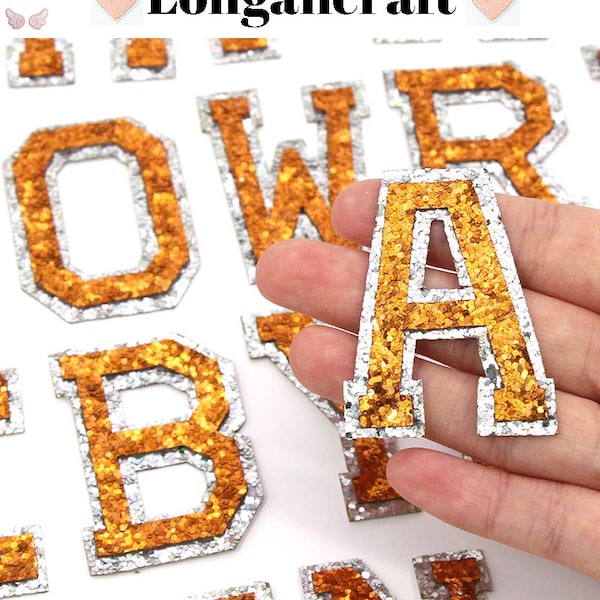 Orange Rocks Letters Orange Sequin Letters - Etsy