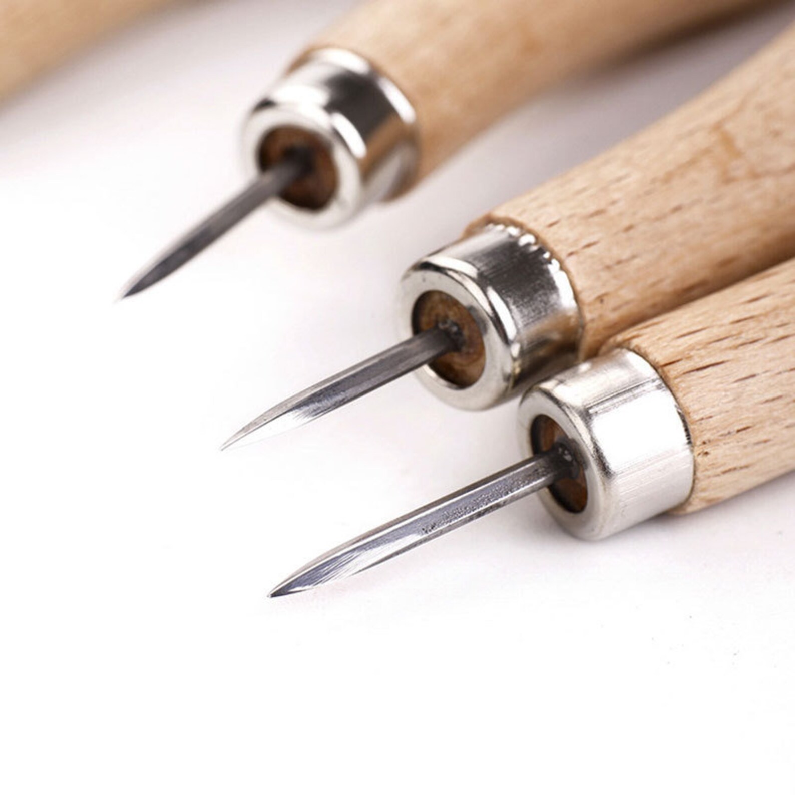 Leather Diamond Awl Tools Wooden Diamond Awl 3mm/4mm/56mm Etsy UK
