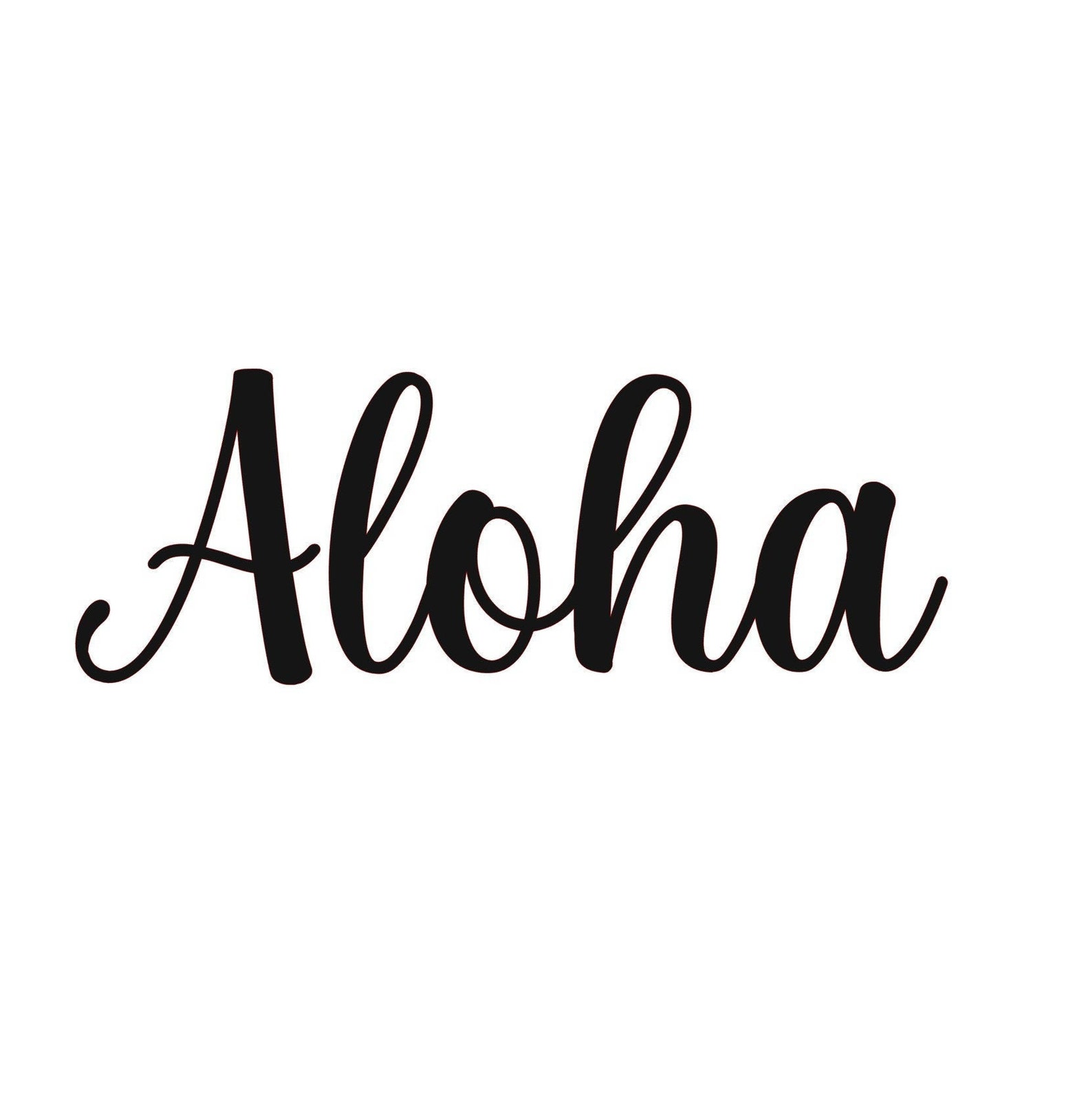 Aloha Svg geschnitten Datei Cricut Laser-Datei | Etsy