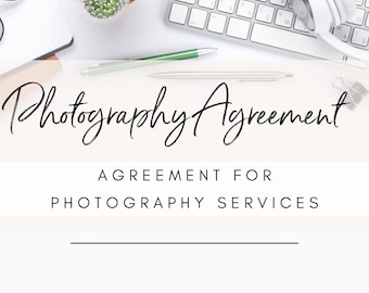 Photography Contract Template: Attorney-Drafted Agreement