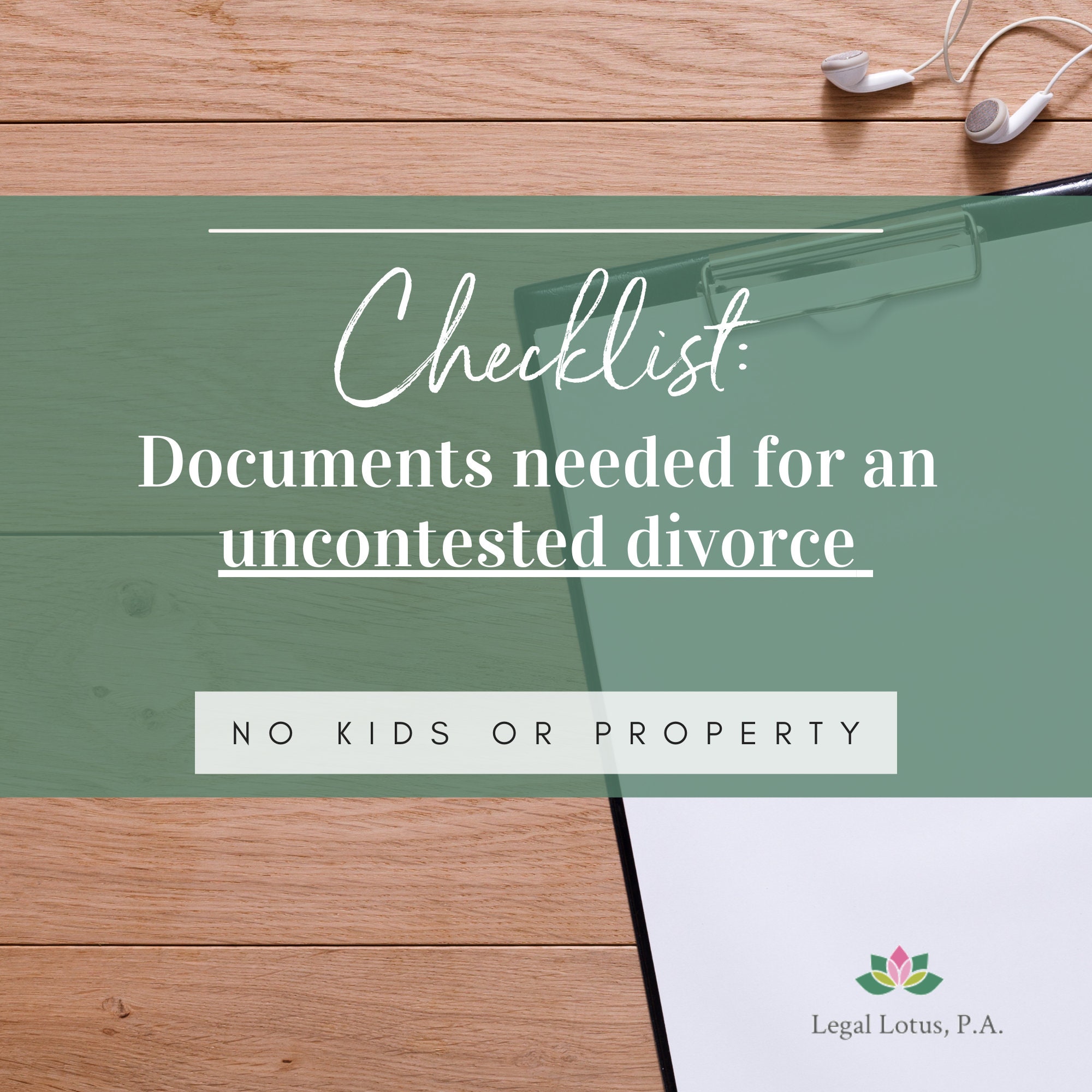 Simple Divorce ChecklistDocuments needed for an UNCONTESTED Etsy