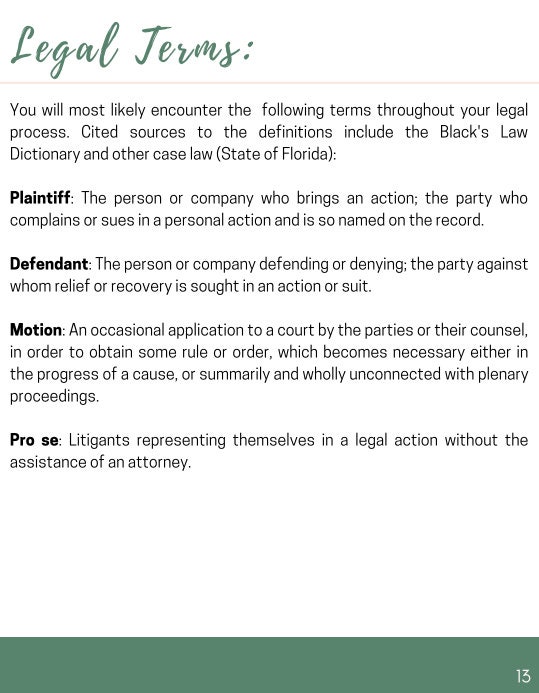 Motion for Continuance of Hearing Continuance of Trialgeneral Motion Etsy