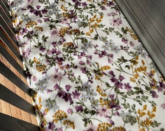 fleece cot bed sheet