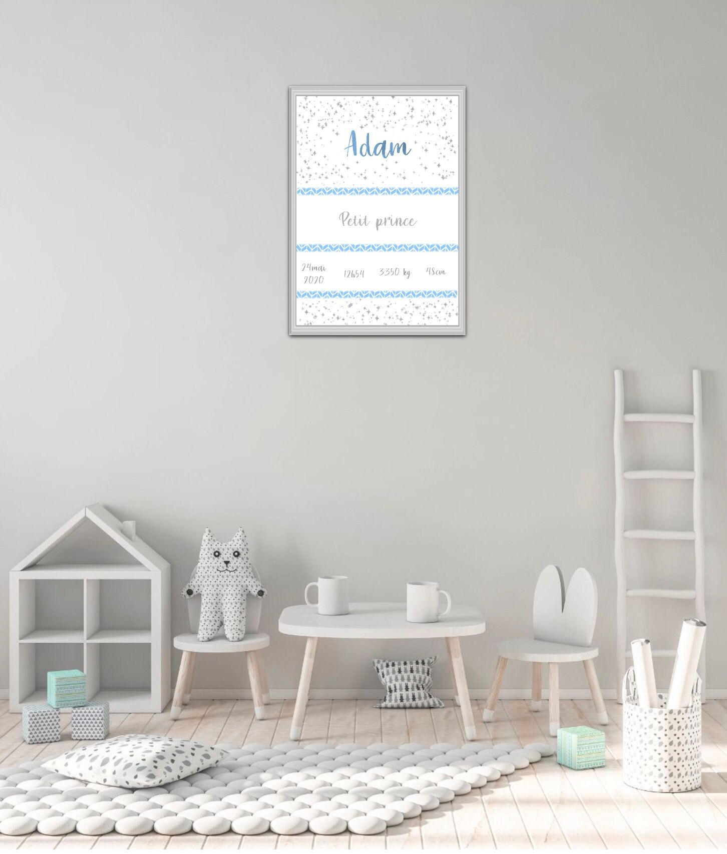 Affiche Prénom Pour Chambre Bébé