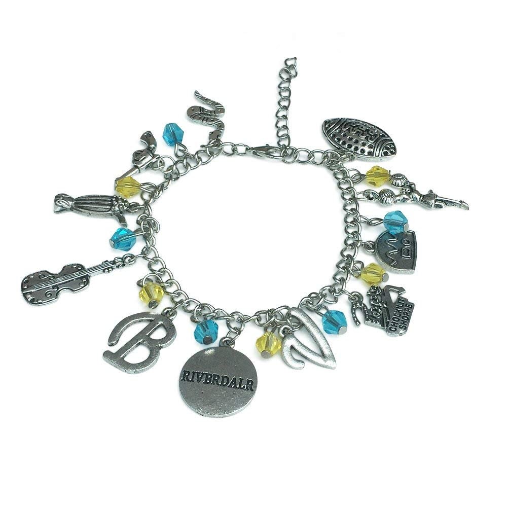 Riverdale Silver Tone Charm Bracelet Etsy