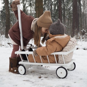 Gepersonaliseerde bruiloft wagen voor baby, wagen bloemenmeisje, houten wagen wagen, houten wagen voor peuters, huwelijksgeschenken, bruiloft decoraties