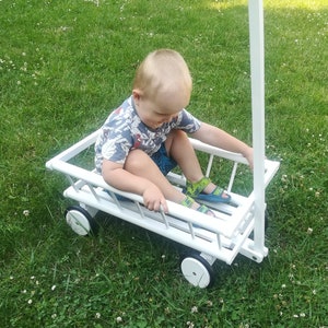 Personalisierter Hochzeitswagen für Baby, Blumenmädchen-Wagen, Holz-Laufwagen, Holzwagen für Kleinkinder, Hochzeitsgeschenke, Hochzeitsdekoration