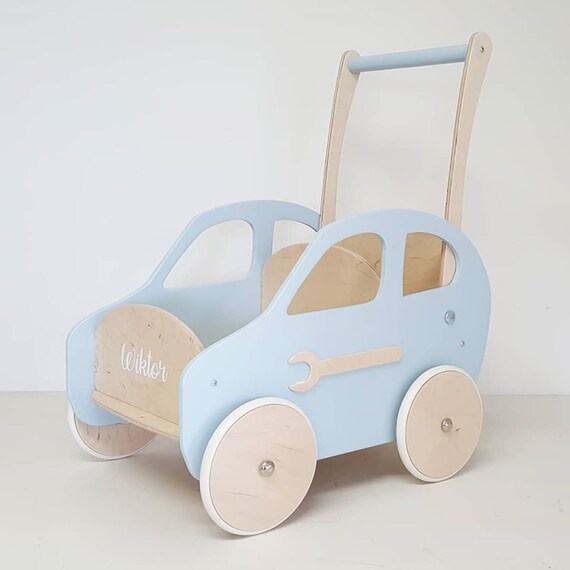 Personalized wooden baby walker Wooden 