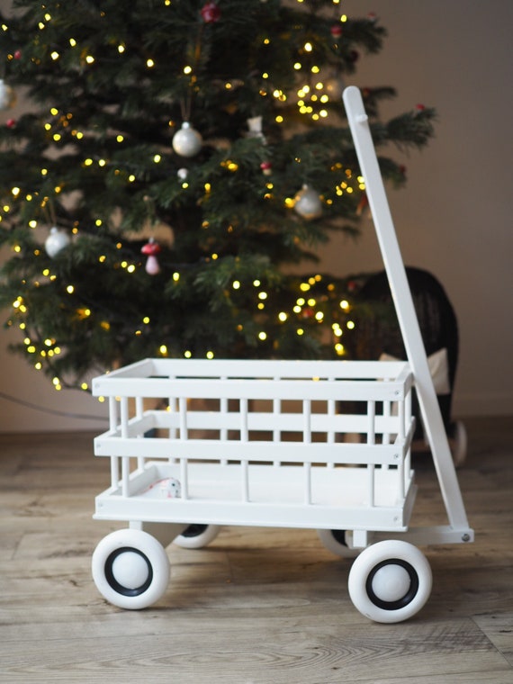 Carro de boda personalizado para bebé, carro de niña de las flores, carro  de caminante de madera, carro de madera para niños pequeños, regalos de  boda, decoraciones de boda -  España