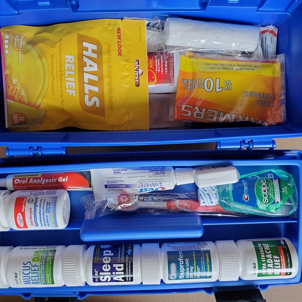 Medicine Chest T.Y.F Box, Emergency Kit, Care package, Essentials Kit, Survival Kit