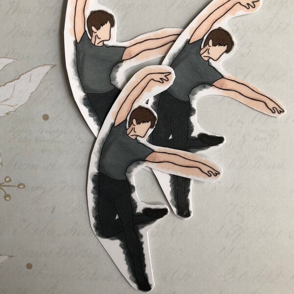 Male Dancer Sticker/Decal