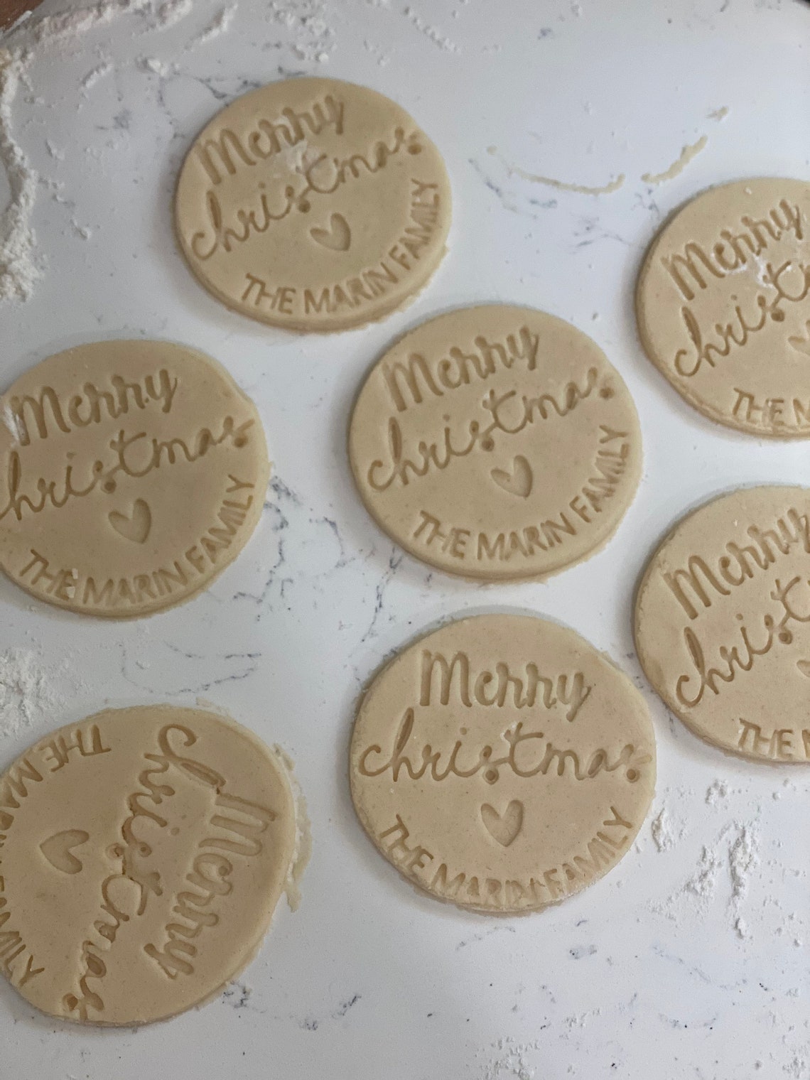 Personalized Christmas Cookie Cutter | Etsy