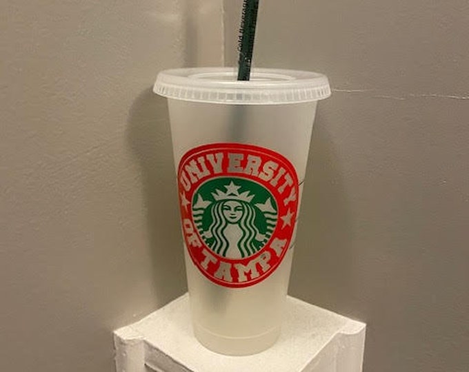 University of Tampa Starbucks Cup Etsy