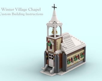 Leonardoda Effektivitet mønt Winter Village Chapel Custom Building Instructions - Etsy
