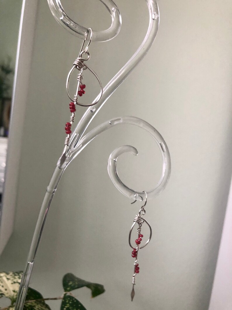Earrings \u201eAngel\u2019s Arrow\u201d