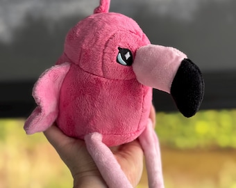 Molliger Flamingo Plüsch
