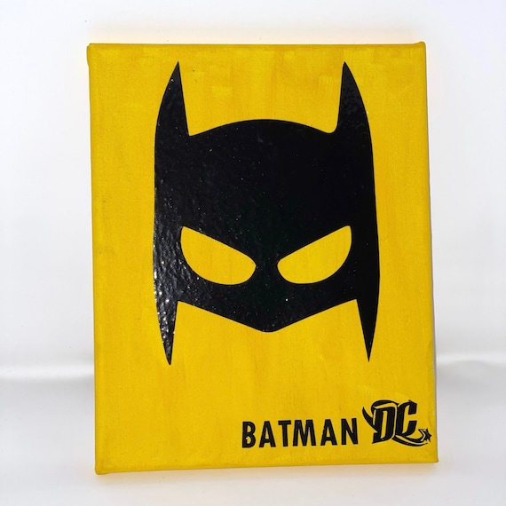 Superhero Wall Decor 8x10 Canvas Etsy