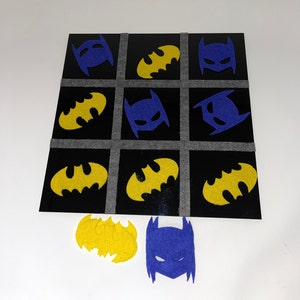 2 in 1 Superhero Game board (12x12 Acrylic Board)
