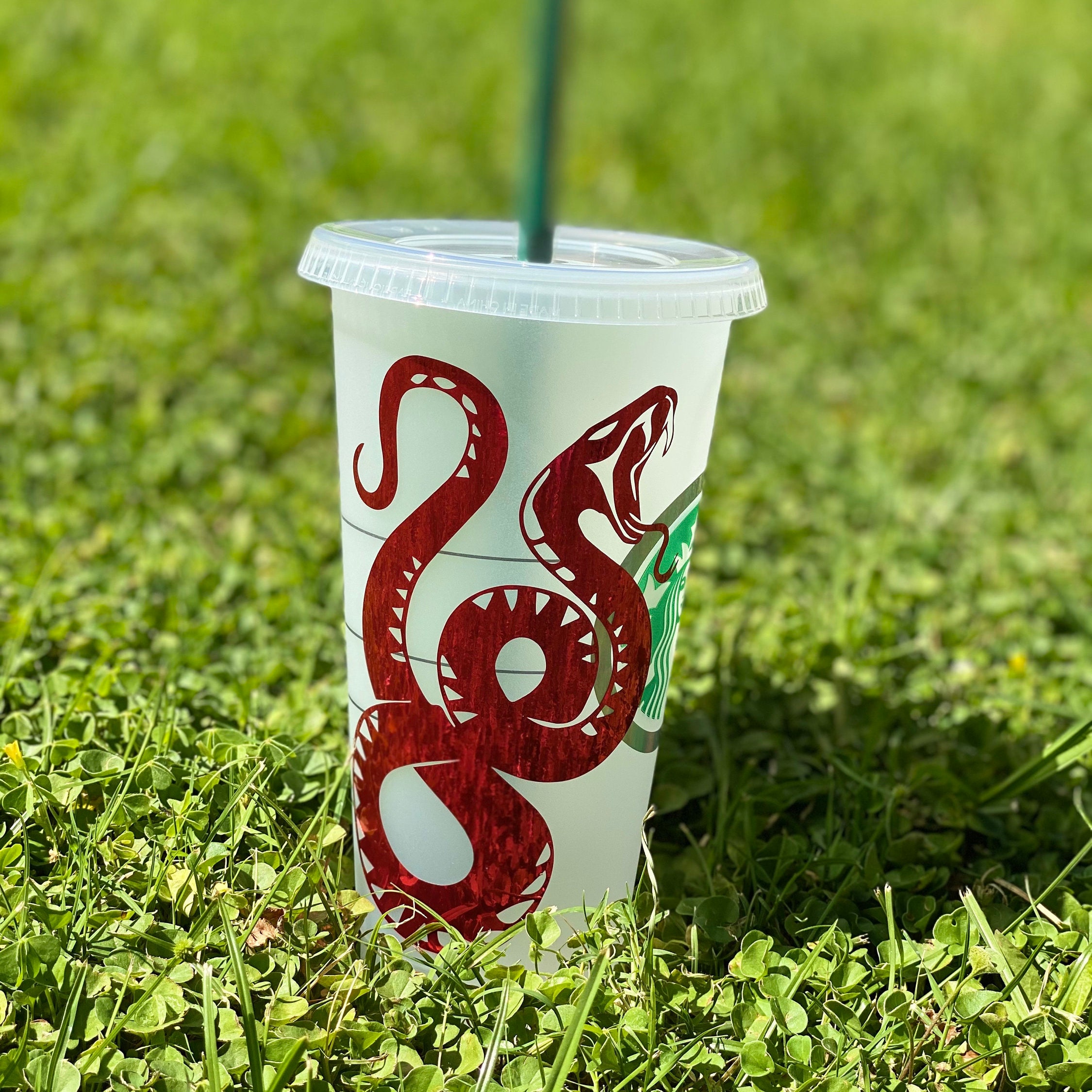 Snakes Starbucks Cup Etsy