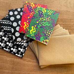 Shoko Shoko Afrocentric Grußkarten 5er Set mit Umschlägen Set B