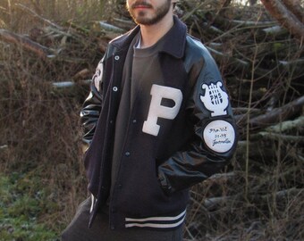 Collegejacke Etsy