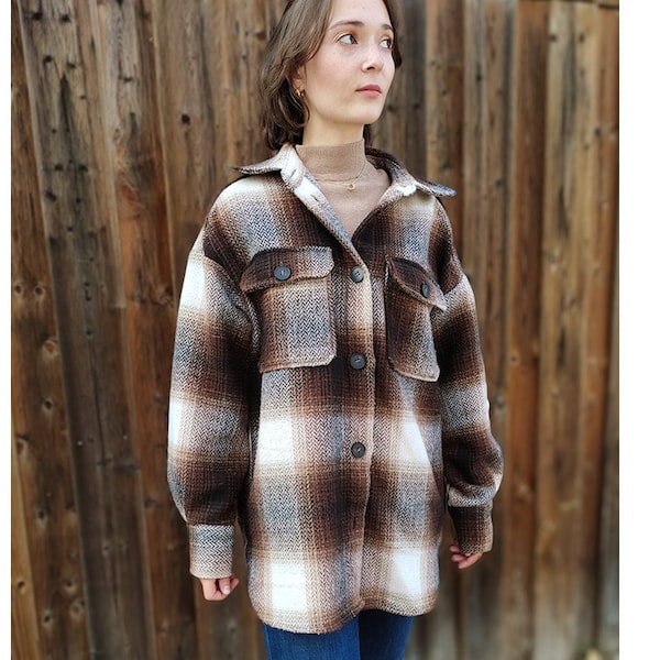 Girl Holzfällerhemd S/M Holzfällerjacke Westernjacke schwere Qualität Vintagejacke