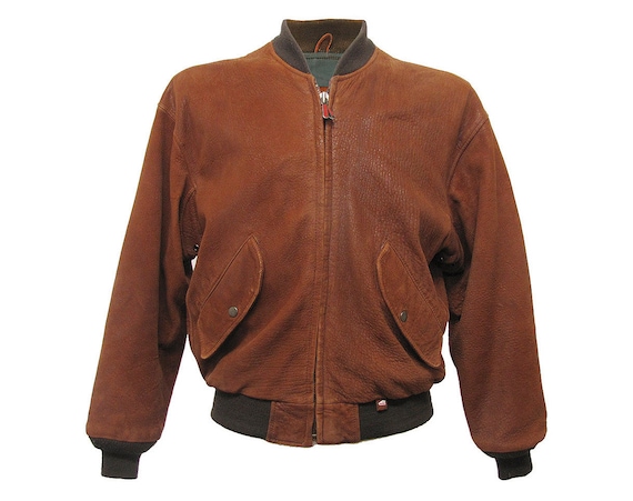 Leather jacket by Hein Gericke from the 80s bomber