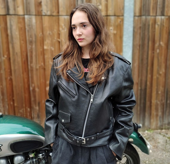 Girl Leather Jacket by Highway 1 
